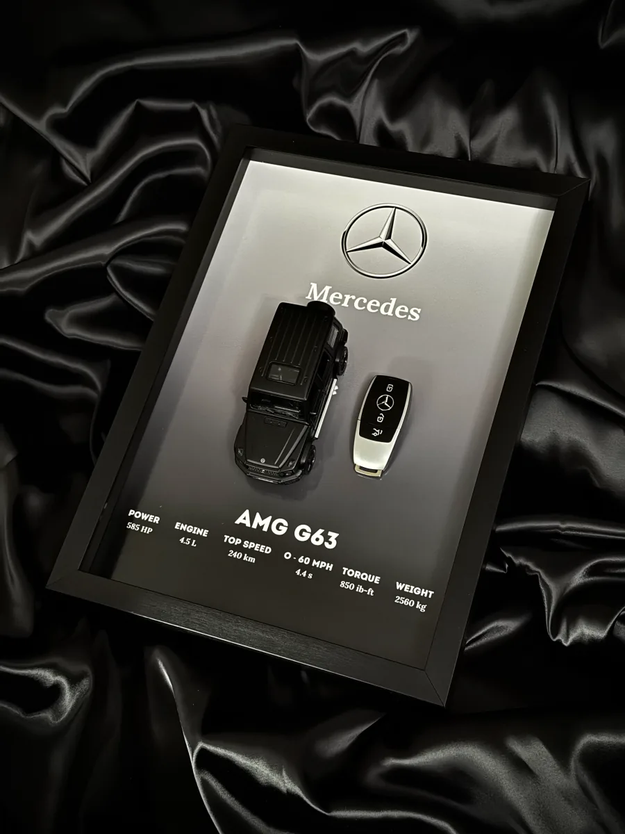 AMG G63 Frame — handmade in Tbilisi by Money Talks