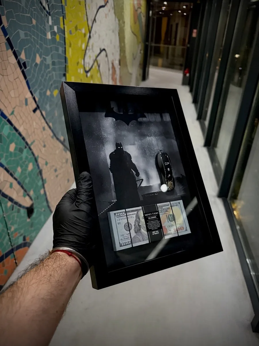 Batman Frame — handmade in Tbilisi by Money Talks